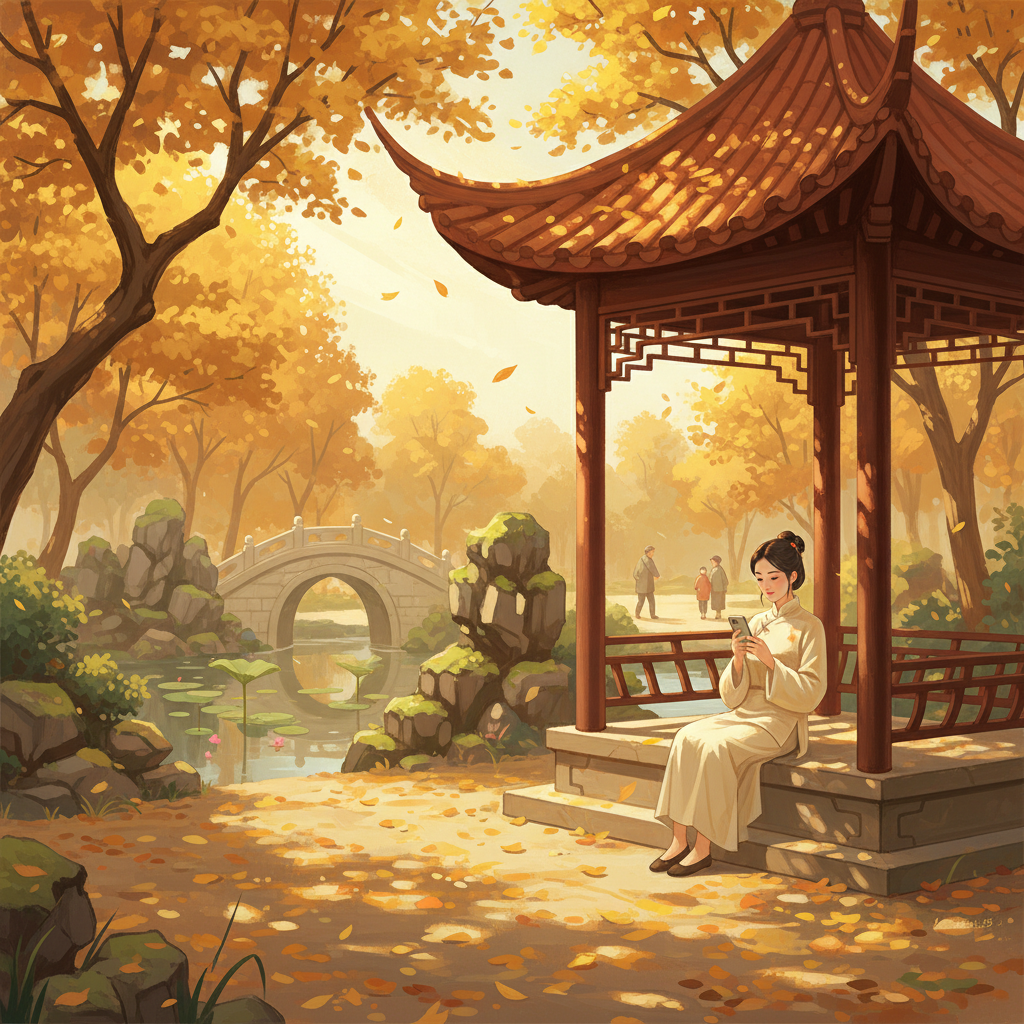 Peaceful Park Relaxation