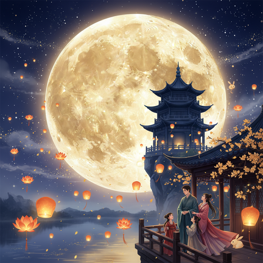 Breathtaking Mid-Autumn Festival Full Moon